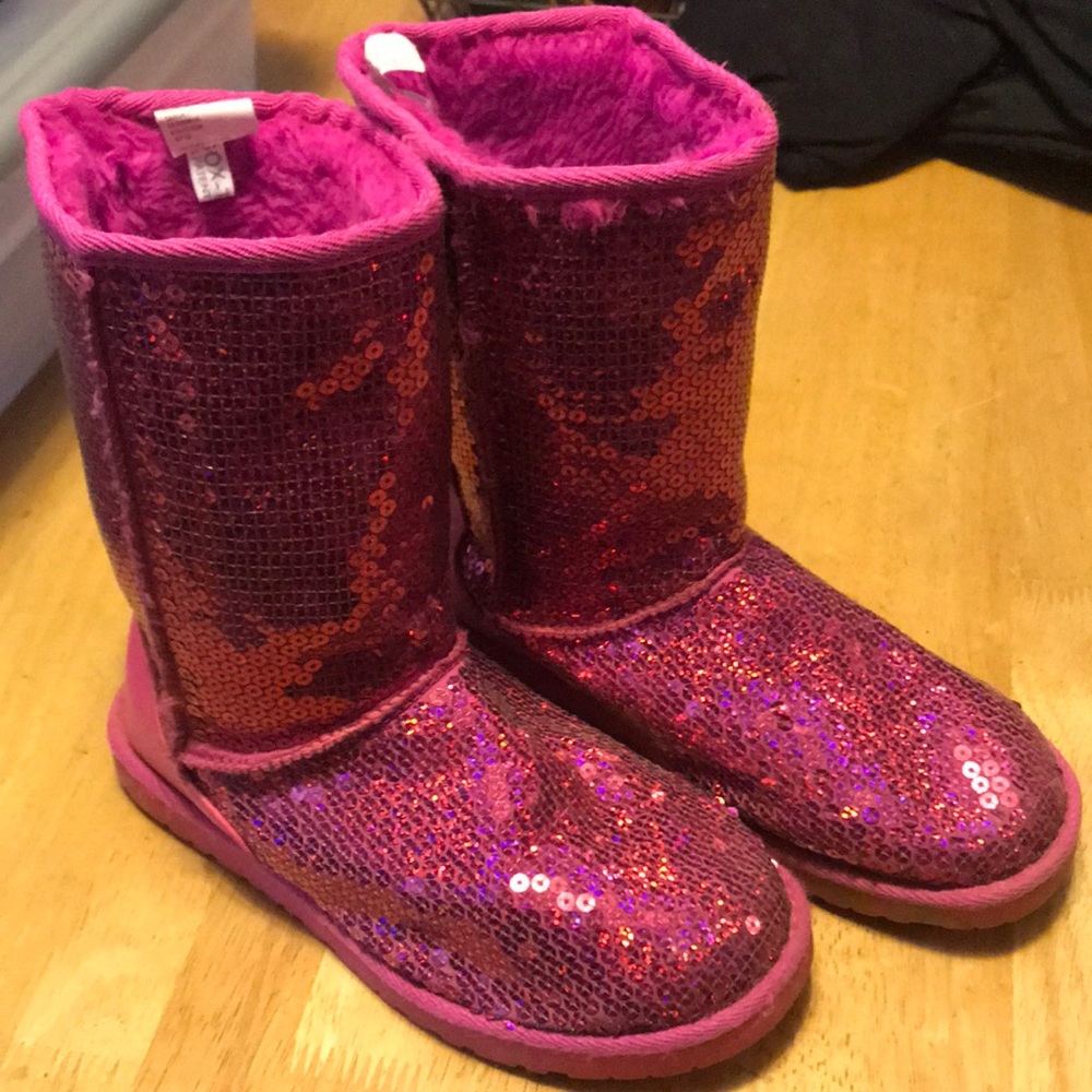 Youth girls fur lined boots